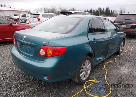 2010 Toyota Corolla Le from USA, damaged, VIN 2T1BU4EE0AC437934